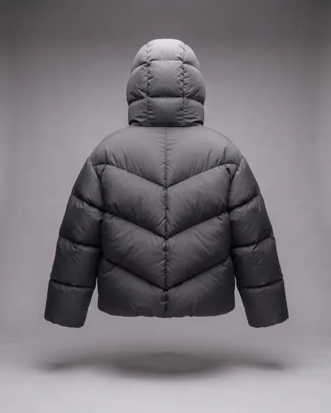 The film: the jacket turns around: The last frame